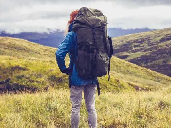 Client case - Outnorth -Man on hike in mountains