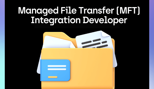 Managed File Transfer (MFT) Integration Developer